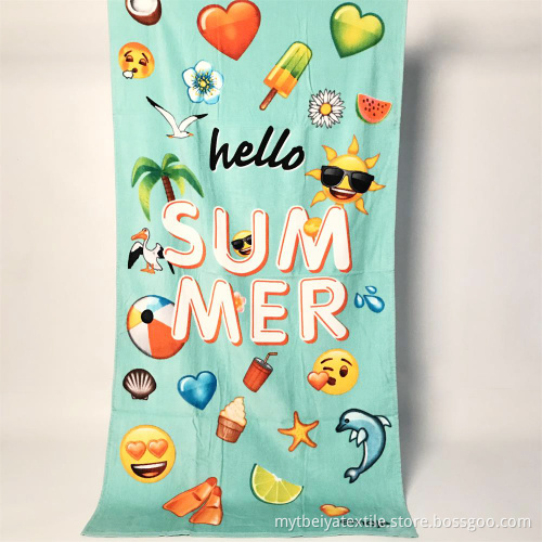 Promotional Gift 100% Cotton Beach Towel Beach Cotton